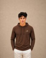 Men’s Lightweight Hoodie – Brown