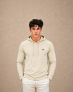 Men’s Lightweight Hoodie – Light Beige