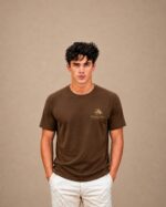 Men’s Essential T-Shirt – Brown